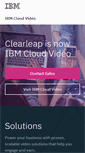 Mobile Screenshot of clearleap.com